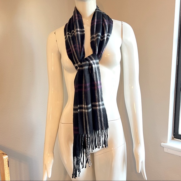 Cejon-Twisted Fringe Plaid Oblong Scarf-Made in Italy-NWT - Picture 2 of 4